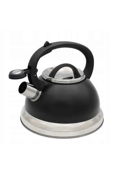 Brunbeste Ceainic tradițional din oțel de 2.5L, pentru inducție și gaz, cu fl...