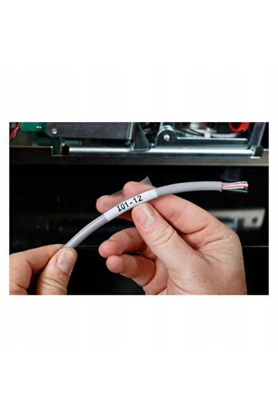 NO BRAND Bandă pentru imprimantă de etichete Brady negru pe alb M21-1000-427