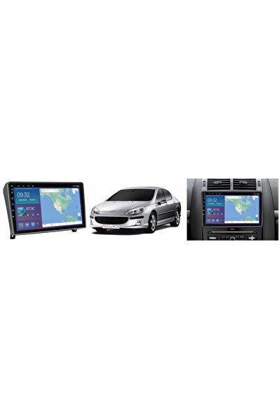 NO BRAND RADIO CU NAVIGAȚIE GPS PEUGEOT 407 2004-2011, Wi-Fi, CarPlay, USB 2/...