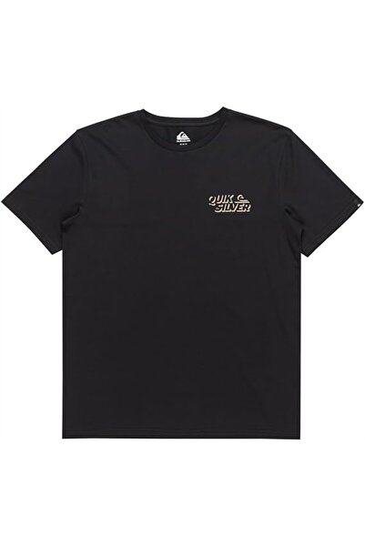 Quiksilver Tricou Negru Bumbac Confortabil XS