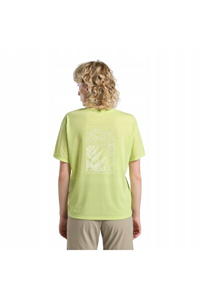 Jack Wolfskin Tricou de damă Vonnan Graphic Cool Matcha M