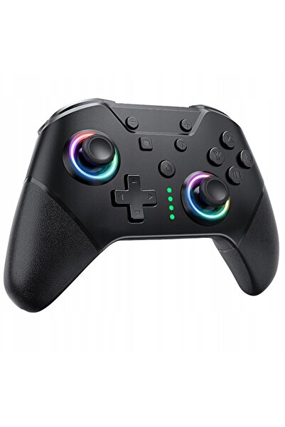NO BRAND Controler wireless pentru consola Nintendo Switch Lite OLED cu LED î...
