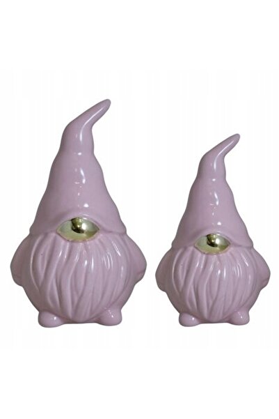 NO BRAND FIGURINĂ DE GNOM ÎN POZIȚIE ORIZONTALĂ, TROL, CLOWN, DIN CERAMICĂ, D...