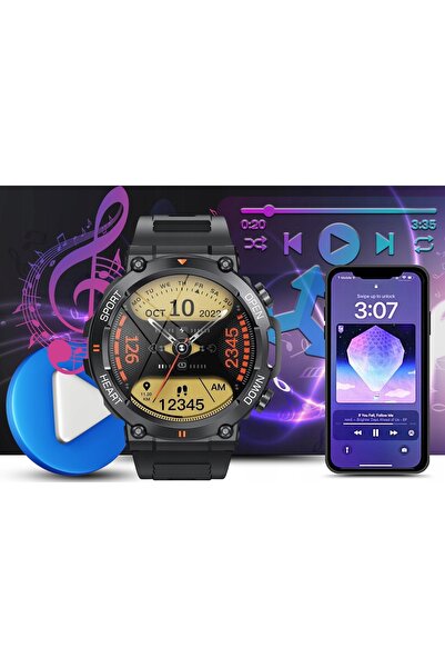 Gravity SMARTWATCH BĂRBĂTESC APELURI MENIU PL 400mAh 360*360 pixeli