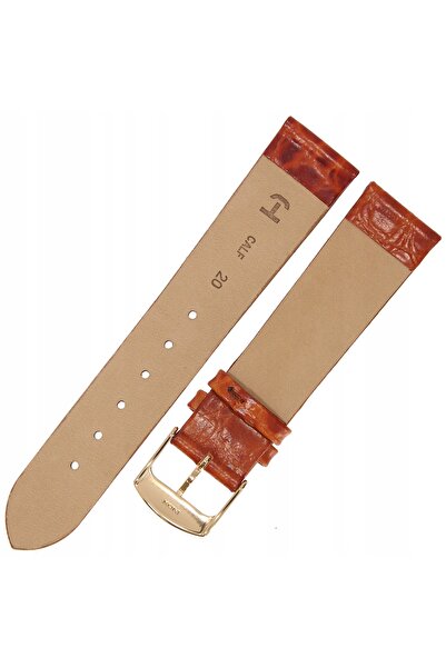 NO BRAND HORIDO 0117 - MARO MEDIU - 20mm - Curea de ceas din piele texturată