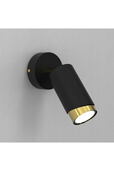 NO BRAND EWILIGHT lampă de perete reglabilă tip tub GU10 negru/auriu