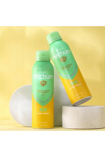 NO BRAND Mitchum Women Pure Fresh Deodorant Spray Antiperspirant pentru Femei...