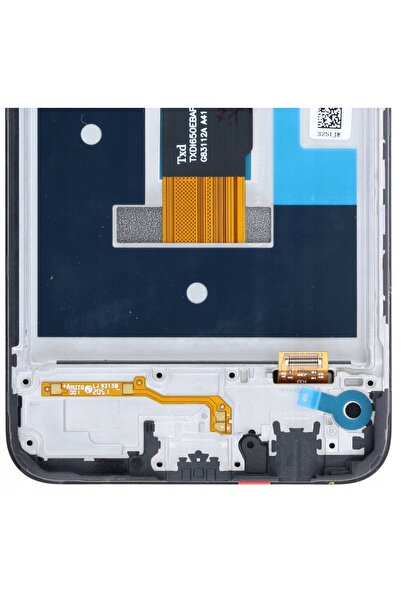 NO BRAND Ecran LCD original cu touch REALME C11 2021 RMX3231, ramă neagră