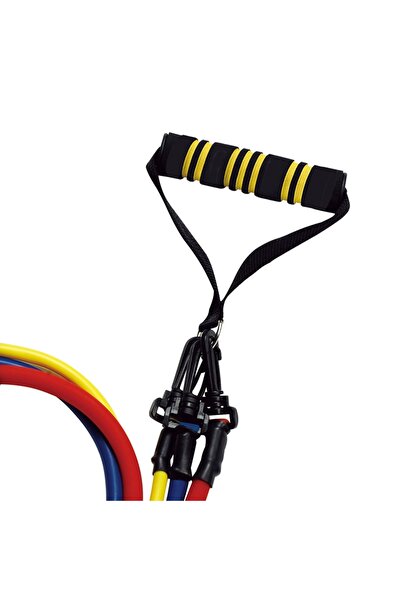 BODY SCULPTURE SET DE BENDELE DE REZISTENȚĂ CU MÂNERI PENTRU EXERCIȚII BB2330