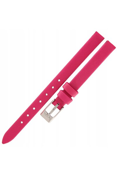 NO BRAND TEKLA G10C - 08mm - Neted - ROZ ÎNCHIS - Curea de ceas din piele
