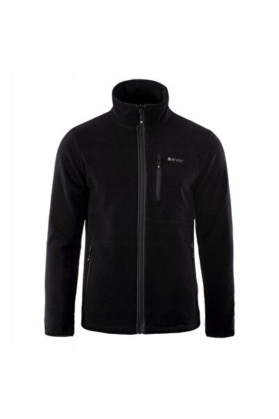 HI-TEC Hanorac din fleece polar pentru bărbați Denton, negru, XXL