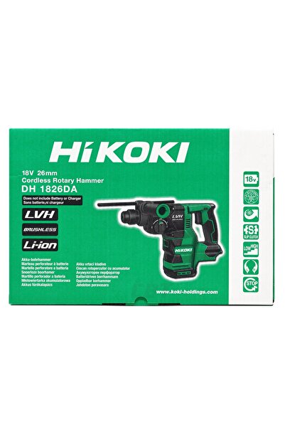 HiKOKI - Hitachi Mașină de găurit cu percuție fără fir AUTO-STOP 18V SDS+ 0*A...