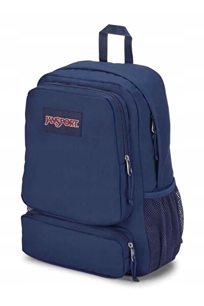 Jansport Rucsac școlar Doubleton pentru tineret - bleumarin