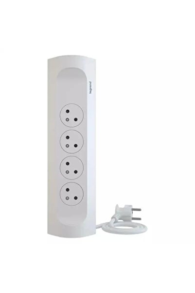 Legrand Prelungitor de colț 4x2P + Z 1m Alb