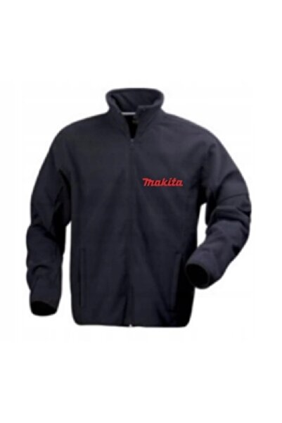 Makita Bluză polară cu logo original, mărimea M, neagră