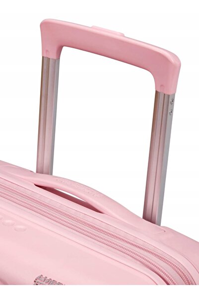 American Tourister Valiză mică lărgită Mickey Magic - roz pastel