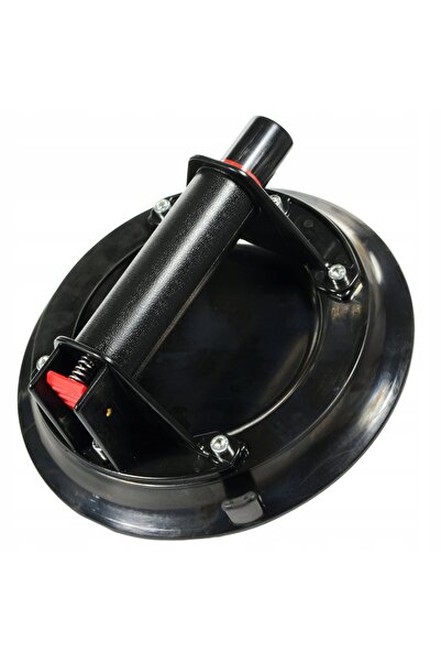 BLACK 210MM - 120KG Suport cu ventuză premium pentru geamuri și plăci de sticlă