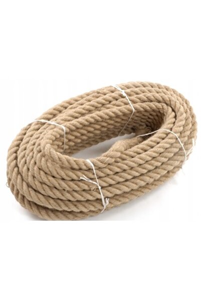 Linotech Frânghie decorativă din iută, marină, 16mm-15m