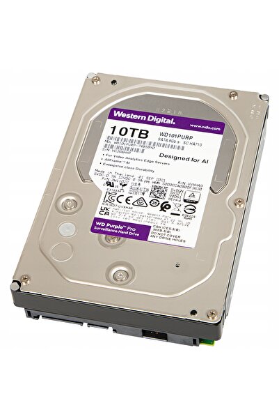 WD HDD-WD102PURP PRO 10TB 24/7 WESTERN DIGITAL (aw)etr