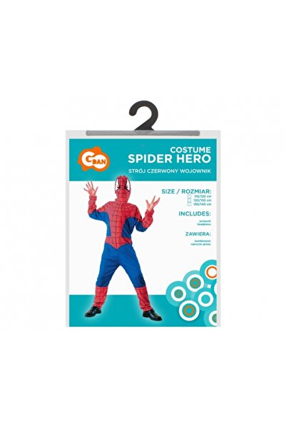 Godan Costum mască Spiderman pentru bal mascat 110-120 cm
