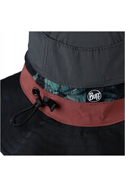 Buff Pălărie de soare Explore Booney Hat - okisa negru S/M