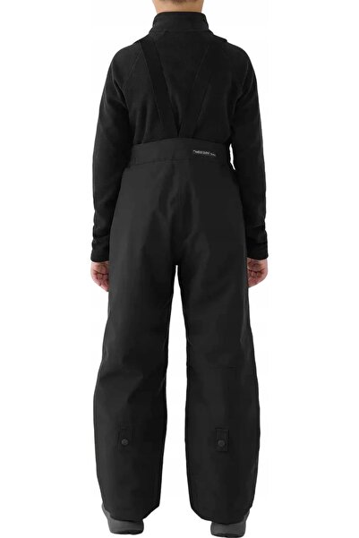 4F Pantaloni de schi pentru copii FTRM0949 negri 20S 140 cm
