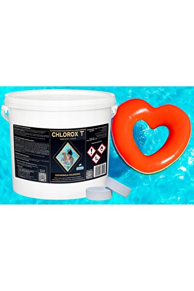 NO BRAND Tablete Chlorox T 200g Dezinfectare apă piscină 5kg Clor piscină EBAN