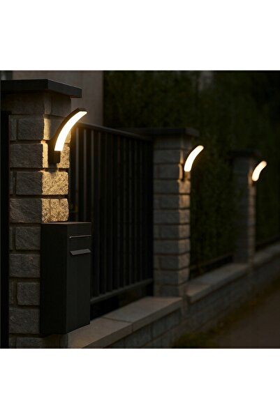 NO BRAND Aplică de perete LED de exterior 12W, lampă de grădină, pentru fațad...