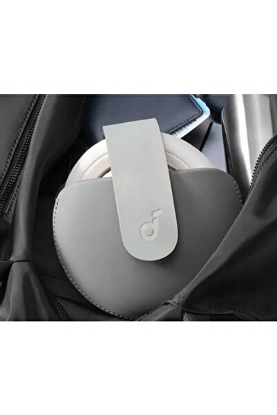 NO BRAND Husă pentru căști over-ear Soundcore Space One Pro Gri, Magnetică