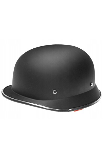 dbautomotive CĂȘTĂ DE MOTOCICLETĂ TIP GERMAN RETRO NEGRU MAT A2P02