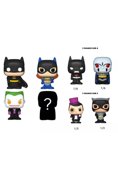 Funko Pop Funko Bitty POP! DC Comics The Joker 2cm pachet de 4