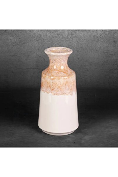 NO BRAND WAZON DECORATIV RUBEN (01) FI 16 X 31 CM CREAMY