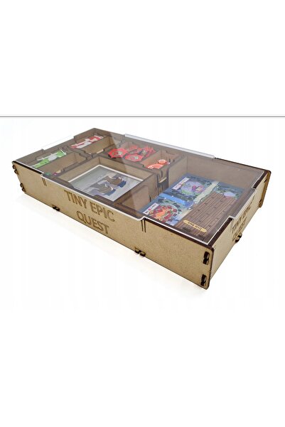 NO BRAND Insert e-Raptor pentru jocul Small Epic Expeditions Cutie de depozit...