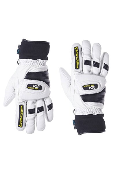Fischer Mănușă de schi RACE RC4 Primaloft piele albă 10 XL