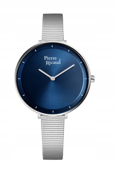 NO BRAND Ceas de damă argintiu Pierre Ricaud, stil fashion