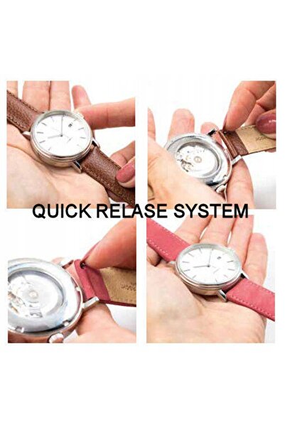 NO BRAND Curea din piele maro HIRSCH RALLY, 20 mm, 05102010