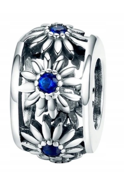 NO BRAND Pandantiv Talismane Argint 100% S925 925 Floare Flori Bujor