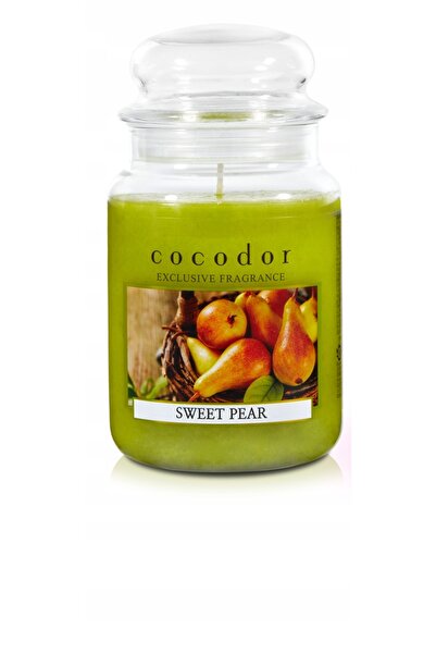 NO BRAND Lumânare aromatică în borcan COCODOR SWEET PEAR 550 g K3