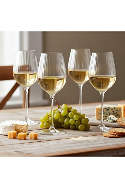 Vilde Set de 4 pahare pentru vin alb, vin roșu și apă, 380 ml