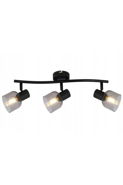 Reality Lampă bară JUDY neagră 3 plăci. 835503-02
