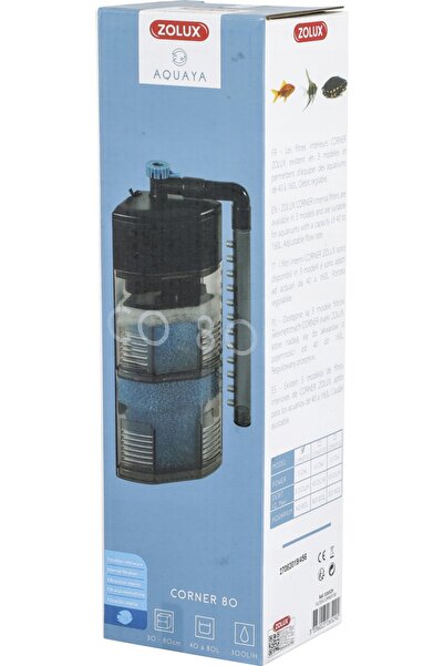 NO BRAND ZOLUX AQUAYA Filtru de colț 80 Filtru intern 300l/h pentru acvariu