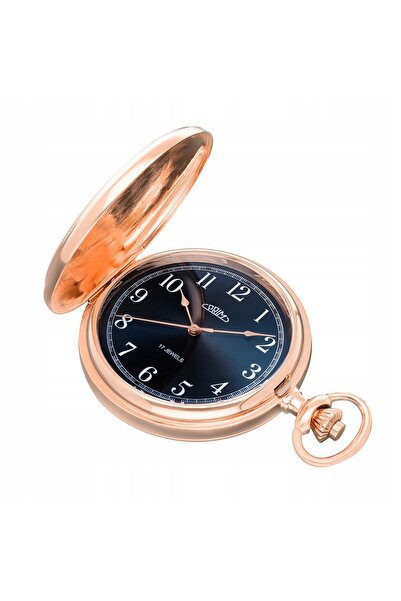 NO BRAND Ceas de buzunar mecanic pentru bărbați DEWIZKA PRIM POCKET W04P.13223.A