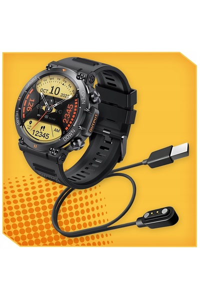 NO BRAND SMARTWATCH CEAS 360x360 APELURI MENIU RESISTENT LA APĂ MĂSURĂTORI SP...