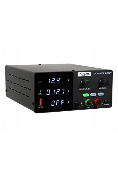 NO BRAND XTREME SPPS-G305 30V/5A Sursă de alimentare de laborator neagră