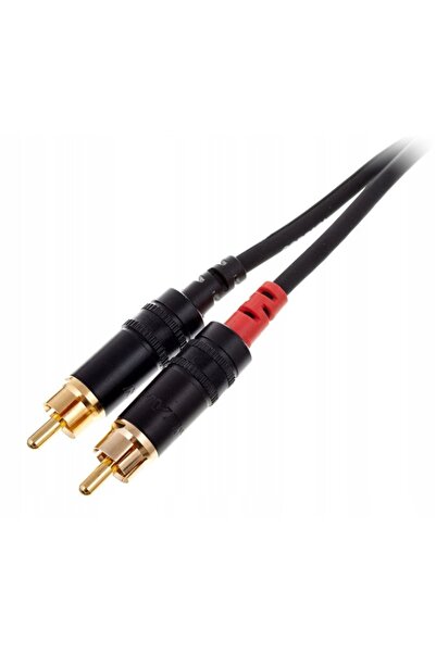 NO BRAND Cordial cfu cc 2x RCA Cinch 1.5m cablu audio placat cu aur