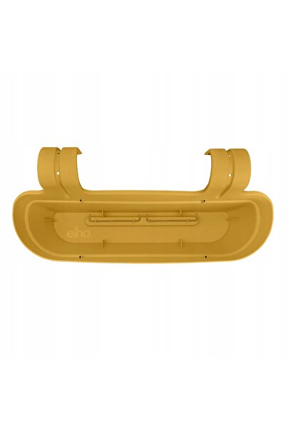 NO BRAND Ghiveci de flori de designer pentru balcon Elho VIBIA XL 58 cm Galbe...