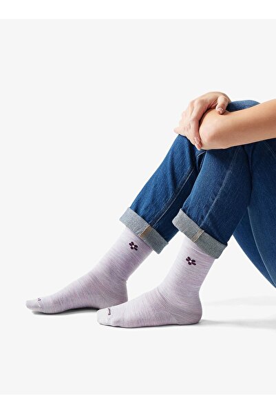 NO BRAND Șosete merino de damă Smartwool Everyday Groovy Bloom Crew Socks - 3...