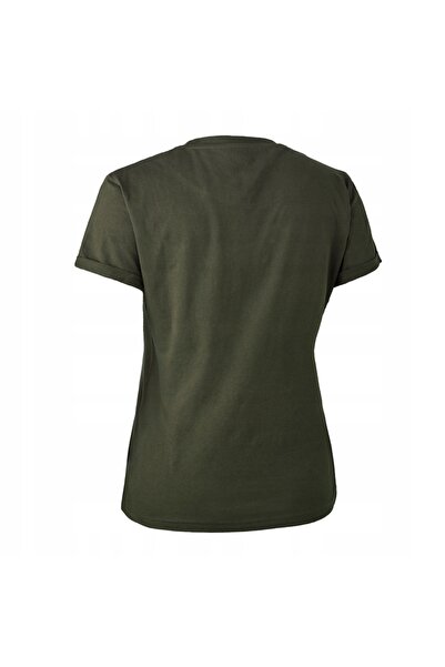 NO BRAND TRICOU PENTRU FEMEI DEERHUNTER 8389 - Verde scoarță de copac-46