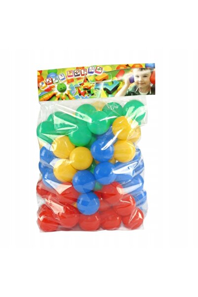 NO BRAND Bile de biliard uscate, 7 cm, 80 bucăți, mix de bile tip bubble
