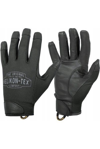 NO BRAND Mănuși tactice de tir din piele Helikon Rangeman - Negru M